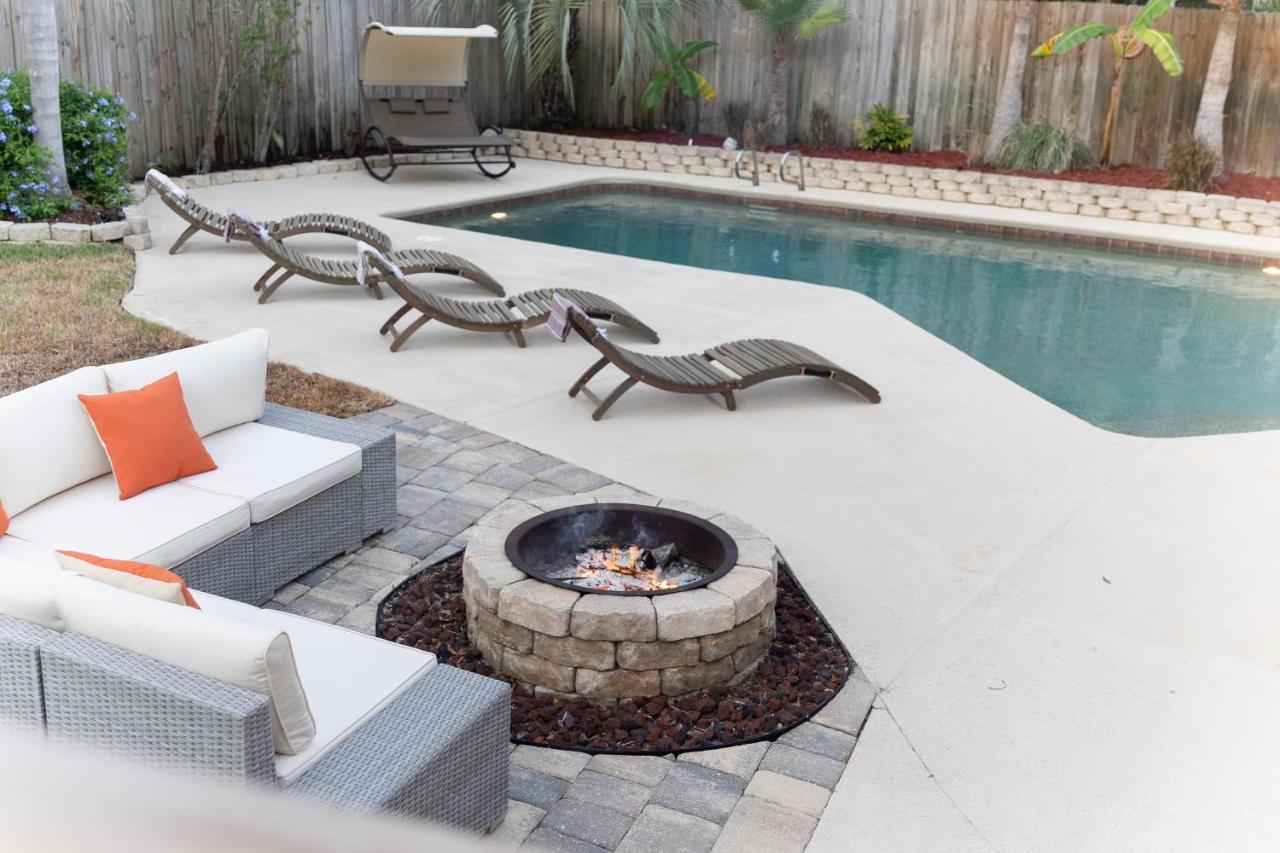 Pool & Hot Tub Home W Game Room! 1 Mile To Beach! Jacksonville Beach Dış mekan fotoğraf