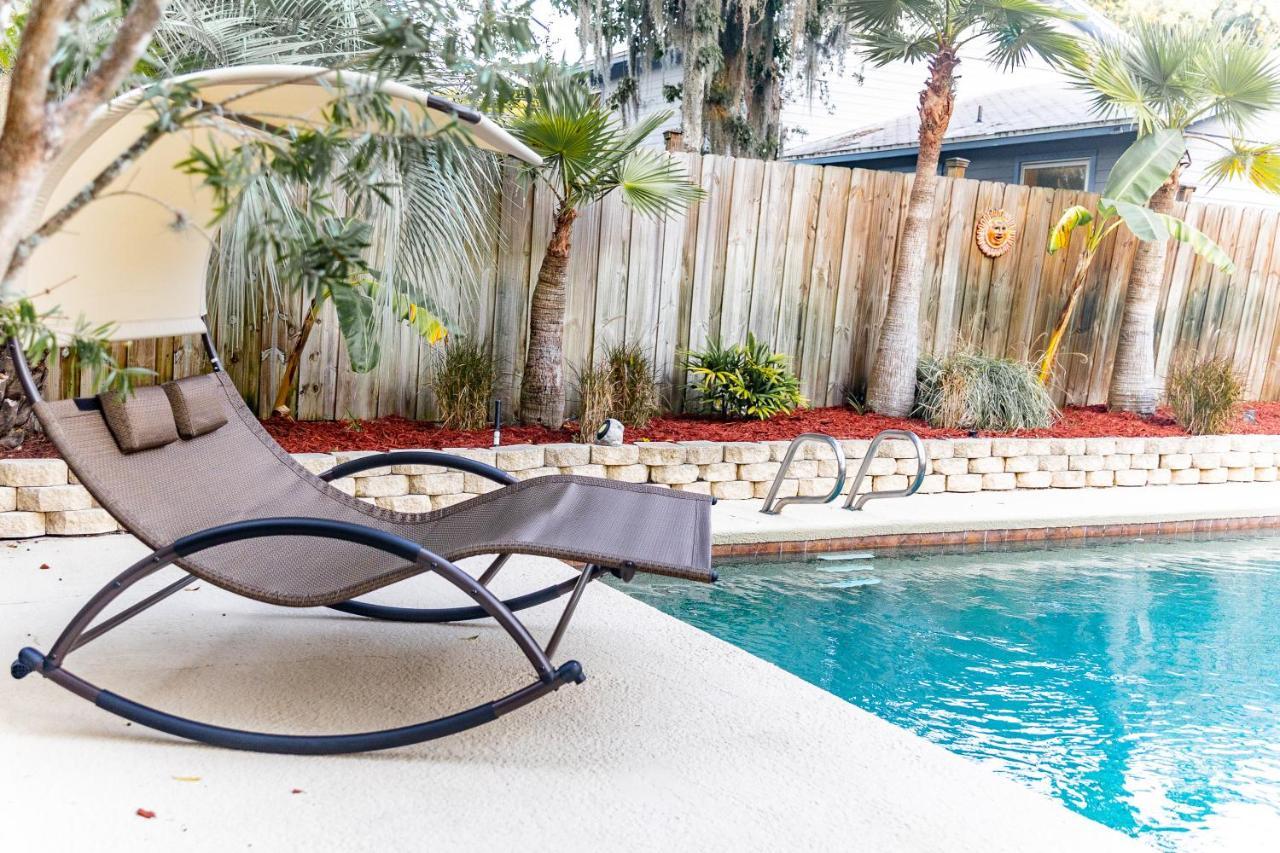 Pool & Hot Tub Home W Game Room! 1 Mile To Beach! Jacksonville Beach Dış mekan fotoğraf