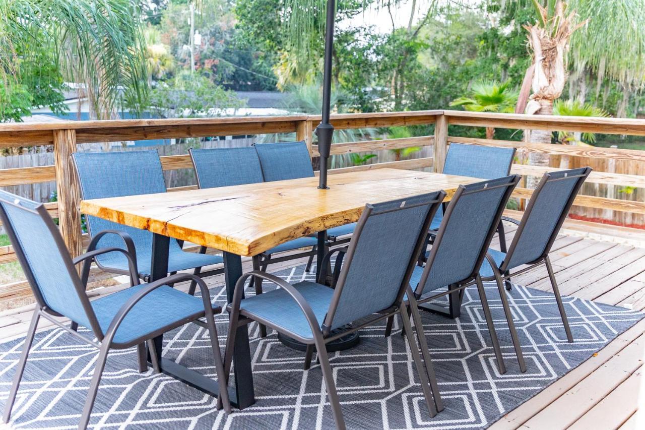 Pool & Hot Tub Home W Game Room! 1 Mile To Beach! Jacksonville Beach Dış mekan fotoğraf